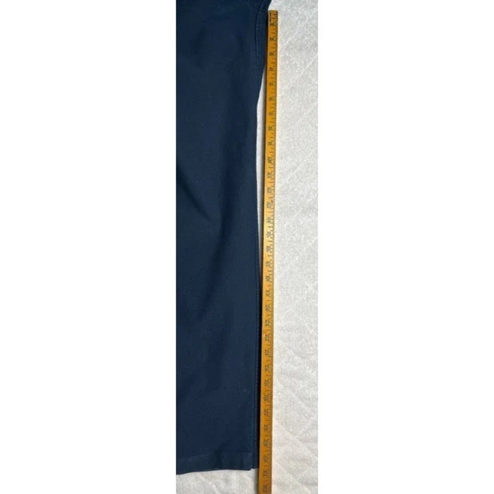 Lululemon Mens Sz 34x31 ABC Utilitech Pants Navy Blue Logo 5 Pocket- 2043